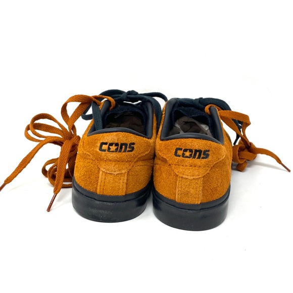 💖MEGA SALE💖Converse CONS Louie Lopez Pro Low Top Orange Suede Women's 170713C - Picture 3 of 11